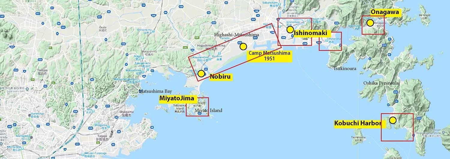 Maps — 宮城1951- Miyagi 1951